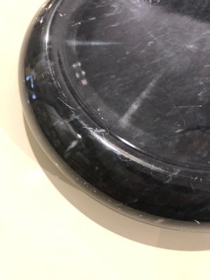 Mid-Century Modern Italian Ashtray in Black Marble by Angelo Mangiarotti, 1967-HQI-1277465