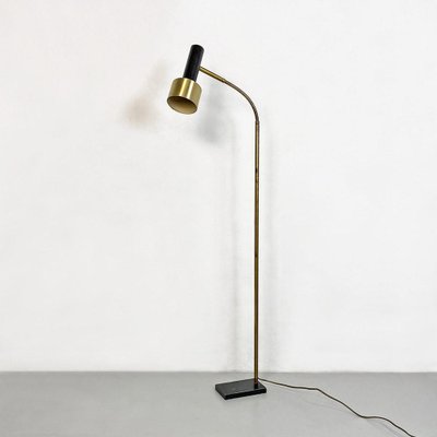 Mid-Century Modern Italian Brass & Metal Adjustable Floor Lamp from Stilux, 1960s-GDD-1260501