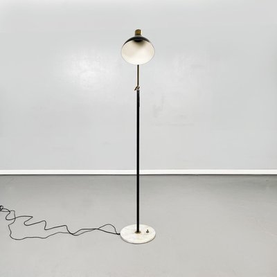 Mid-Century Modern Italian Brass Metal Floor Lamp by Stilux, 1950s-GDD-1331203