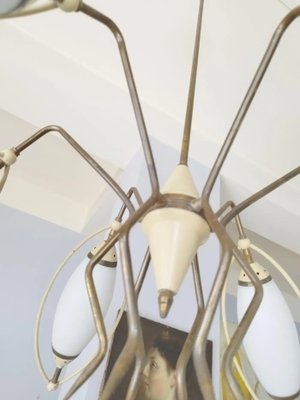 Mid-Century Modern Italian Chandelier from Stilnovo, 1950s-NMK-2032377