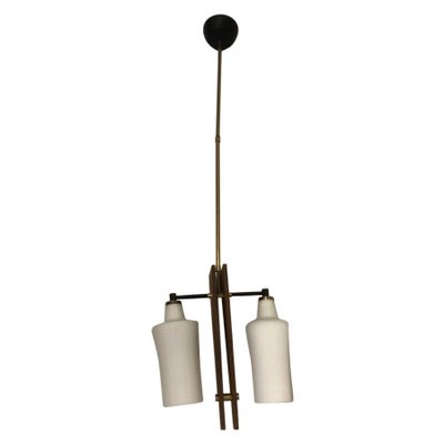 Mid-Century Modern Italian Chandelier in the Style of Stilnovo, 1960s-HQI-1284771