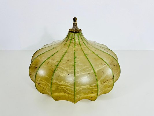 Mid-Century Modern Italian Cocoon Flush Mount by Achille Castiglioni, 1960s-PUK-1385761