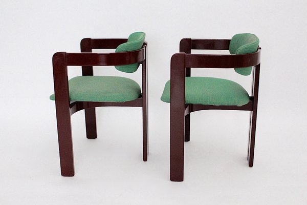 Mid-Century Modern Italian Dining Chairs, 1970s, Set of 2-NB-822485