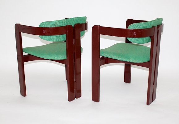 Mid-Century Modern Italian Dining Chairs, 1970s, Set of 2-NB-822485