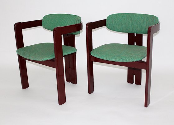 Mid-Century Modern Italian Dining Chairs, 1970s, Set of 2-NB-822485