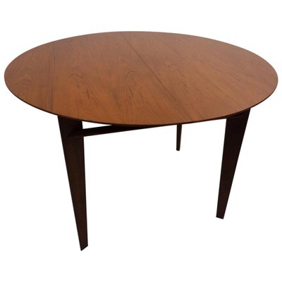 Mid-Century Modern Italian Extending Dining Table in Teak by Vittorio Dassi, 1950s-FGA-1325458