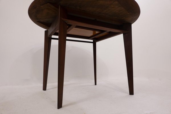 Mid-Century Modern Italian Extending Dining Table in Teak by Vittorio Dassi, 1950s-FGA-1325458