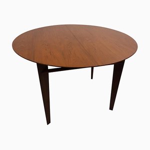 Mid-Century Modern Italian Extending Dining Table in Teak by Vittorio Dassi, 1950s-FGA-1325458