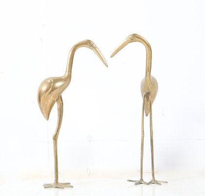 Mid-Century Modern Italian Flamingo Sculptures, 1970s, Set of 2-MY-1820986