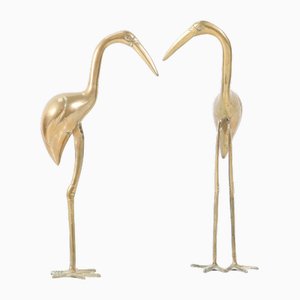 Mid-Century Modern Italian Flamingo Sculptures, 1970s, Set of 2-MY-1820986