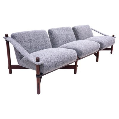 Mid-Century Modern Italian Grey Sofa by Raffaella Crespi, 1960s-FGA-1249635