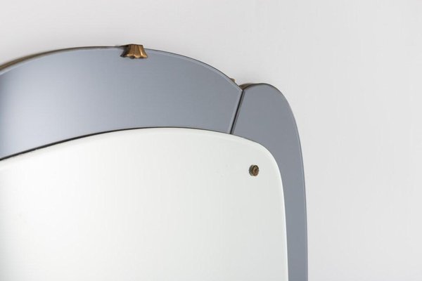 Mid-Century Modern Italian Mirror from Crystal Art, 1960s-KMC-1389080