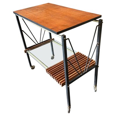 Mid-Century Modern Italian Rectangular Cart, 1960s-NMK-2016514