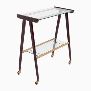 Mid-Century Modern Italian Sculptural Serving Cart, 1960s-KMC-2022236