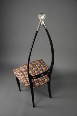 Mid-Century Modern Italian Side Chair attributed to Pozzi and Verga, 1950s-IEI-1719468