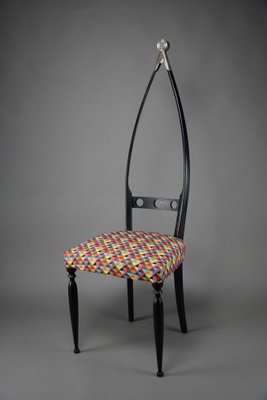 Mid-Century Modern Italian Side Chair attributed to Pozzi and Verga, 1950s-IEI-1719468