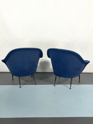 Mid-Century Modern Loveseat and Armchairs by Gastone Rinaldi, 1950s, Set of 3-OT-1239098