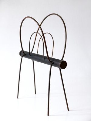 Mid-Century Modern Magazine Rack or Stand Fly from Werkstätte, 1950s-WPT-1160194