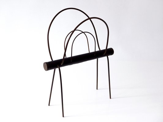 Mid-Century Modern Magazine Rack or Stand Fly from Werkstätte, 1950s-WPT-1160194