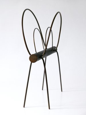 Mid-Century Modern Magazine Rack or Stand Fly from Werkstätte, 1950s-WPT-1160194