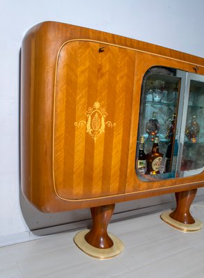 Mid-Century Modern Mahogany Sideboard by Vittorio Dassi, 1950s-FER-743315