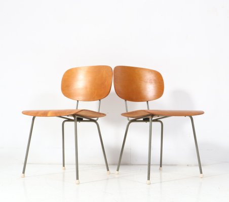 Mid-Century Modern Model 116 Side Chairs by Wim Rietveld for Gispen, 1950s, Set of 2-MY-1799111