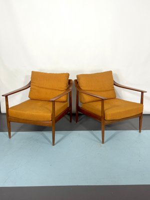 Mid-Century Modern Model 550 Armchairs by Walter Knoll, 1950s, Set of 2-OT-1215520