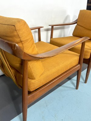 Mid-Century Modern Model 550 Armchairs by Walter Knoll, 1950s, Set of 2-OT-1215520