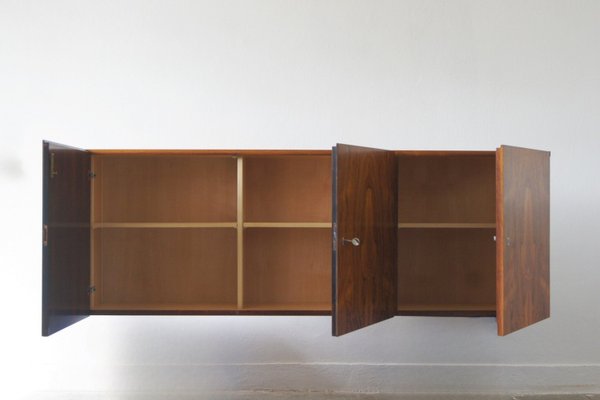 Mid-Century Modern Modular Rosewood Wall Units & Wall Cabinet, Denmark, 1960s, Set of 3-UMB-2034016