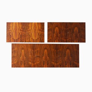 Mid-Century Modern Modular Rosewood Wall Units & Wall Cabinet, Denmark, 1960s, Set of 3-UMB-2034016