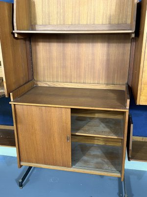 Mid-Century Modern Modular Wood Bookcase, 1950s-OT-1320737