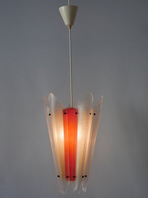 Mid-Century Modern Multi-Colored Pendant Lamp in Acrylic Glass, Germany, 1960s-WPT-1168263