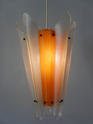 Mid-Century Modern Multi-Colored Pendant Lamp in Acrylic Glass, Germany, 1960s-WPT-1168263