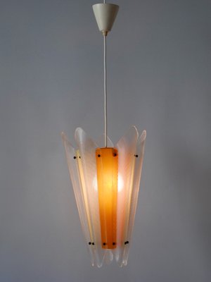 Mid-Century Modern Multi-Colored Pendant Lamp in Acrylic Glass, Germany, 1960s-WPT-1168263