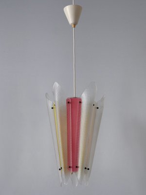 Mid-Century Modern Multi-Colored Pendant Lamp in Acrylic Glass, Germany, 1960s-WPT-1168263