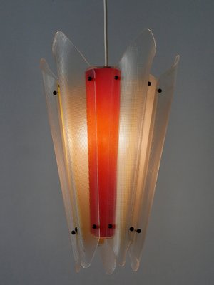 Mid-Century Modern Multi-Colored Pendant Lamp in Acrylic Glass, Germany, 1960s-WPT-1168263