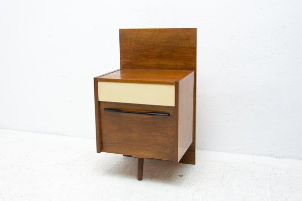 Mid-Century Modern Nightstand by Mojmir Fire, Czechoslovakia, 1960s-HXT-1324306