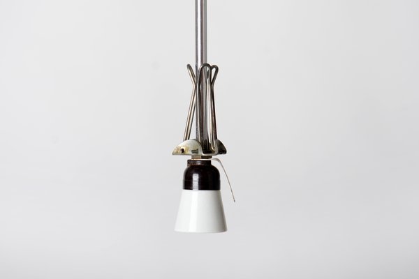 Mid-Century Modern Opaline Ceiling Lamp by Josef Hurka for Napako, 1930s-VHD-985323