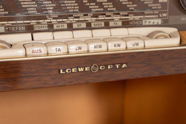 Mid-Century Modern Opta Stereo Console from Loewe-KMC-2022238