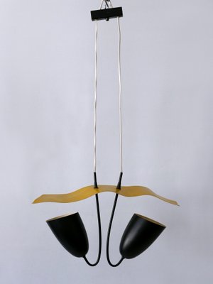 Mid-Century Modern Pendant Lamp, Germany, 1960s-WPT-2016364