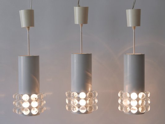 Mid-Century Modern Pendant Lamps, Germany, 1960s, Set of 3-WPT-1344546