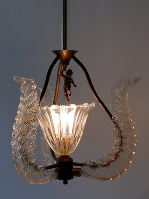 Mid-Century Modern Putti Chandelier by Barovier & Toso, Italy-WPT-1344496