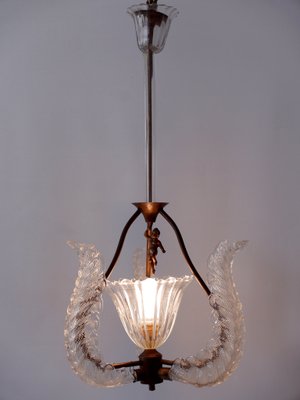 Mid-Century Modern Putti Chandelier by Barovier & Toso, Italy-WPT-1344496