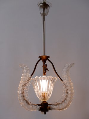 Mid-Century Modern Putti Chandelier by Barovier & Toso, Italy-WPT-1344496