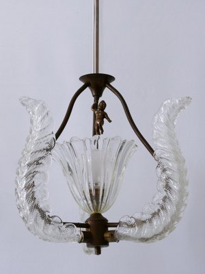 Mid-Century Modern Putti Chandelier by Barovier & Toso, Italy-WPT-1344496