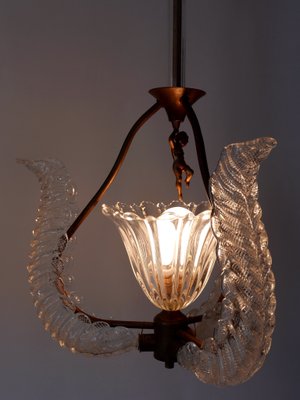 Mid-Century Modern Putti Chandelier by Barovier & Toso, Italy-WPT-1344496