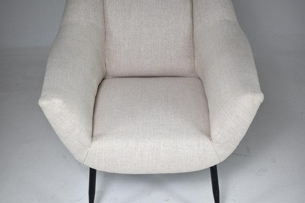 Mid-Century Modern Restored Armchair, 1950s-GXL-1342475