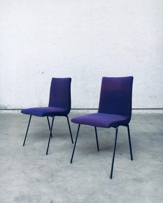 Mid-Century Modern Robin Chair Set by Pierre Guariche for Meurop, Belgium, 1950s, Set of 2-RQV-1327516