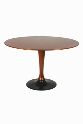 Mid-Century Modern Round Ash Dining Table from Drevotvar, 1960s-WVS-2040247