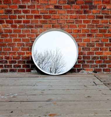 Mid-Century Modern Round Mirror-FSD-625390